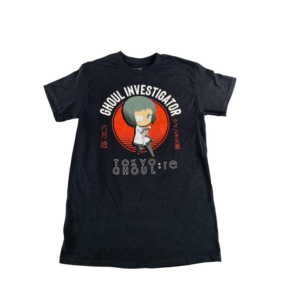 Tokyo Ghoul:re Shirt Mens Small Black Funko Ghoul Investigator Anime T-Shirt Tee